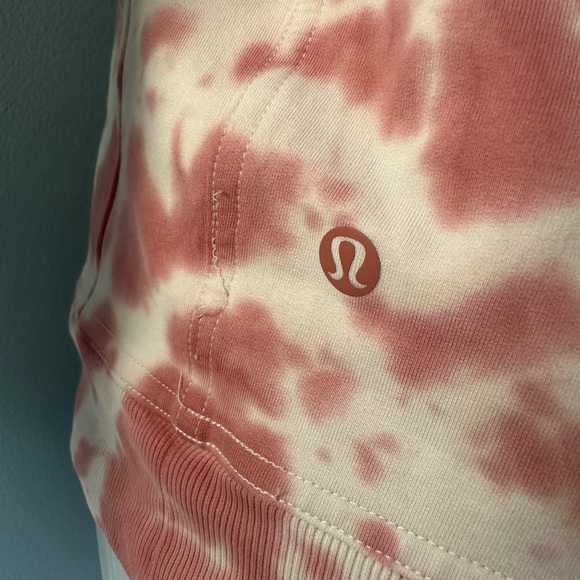 Lululemon Athletica All Yours size 6 Pink Tie-Dye Hoodie - Picture 4 of 8